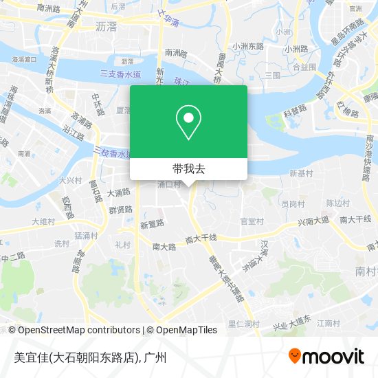 美宜佳(大石朝阳东路店)地图