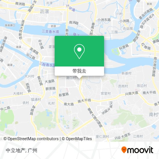 中立地产地图
