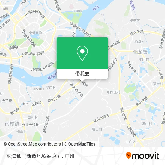 东海堂（新造地铁站店）地图