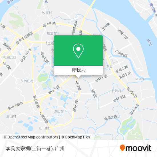 李氏大宗祠(上街一巷)地图