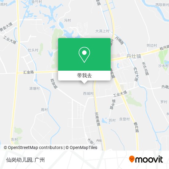 仙岗幼儿园地图