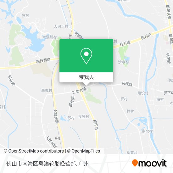 佛山市南海区粤澳轮胎经营部地图