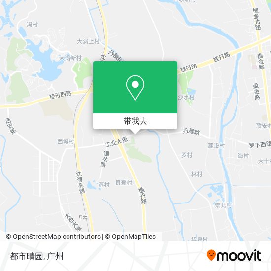 都市晴园地图