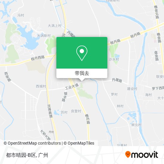 都市晴园-B区地图