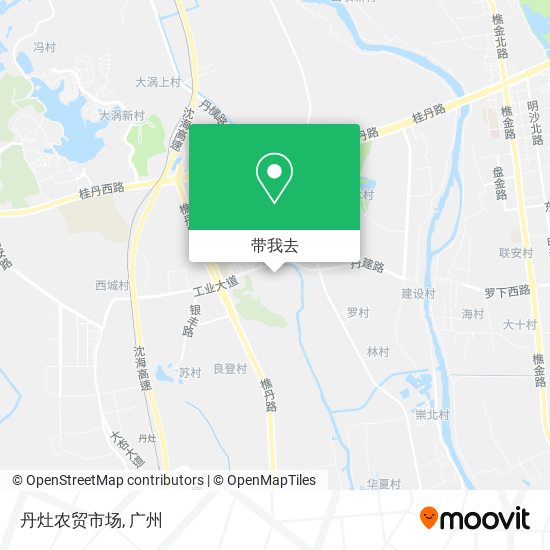 丹灶农贸市场地图