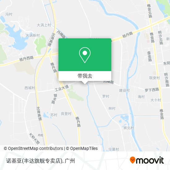 诺基亚(丰达旗舰专卖店)地图