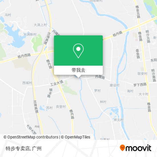 特步专卖店地图