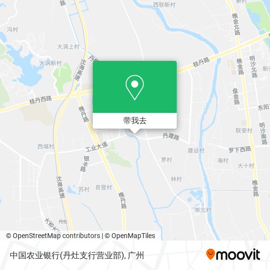 中国农业银行(丹灶支行营业部)地图