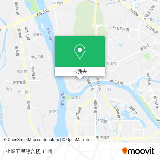 小塘五星综合楼地图