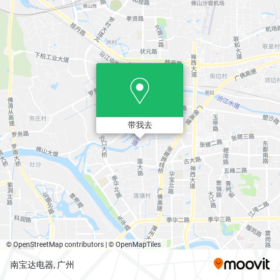 南宝达电器地图