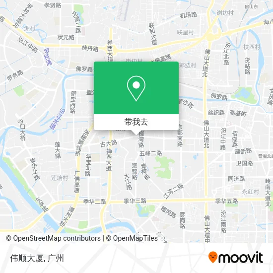 伟顺大厦地图