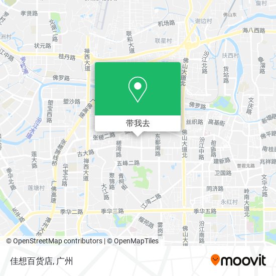 佳想百货店地图