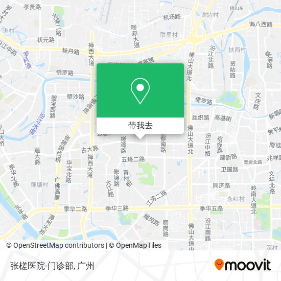 张槎医院-门诊部地图