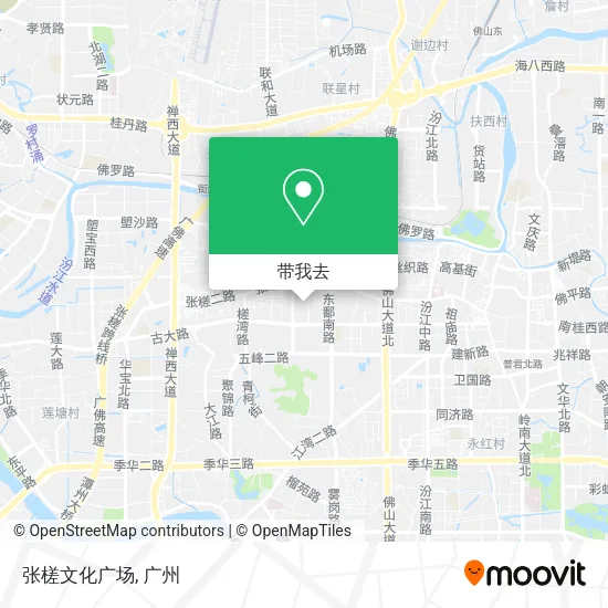 张槎文化广场地图