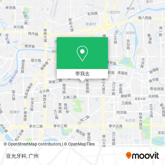 亚光牙科地图