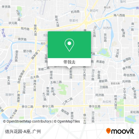 德兴花园-A座地图