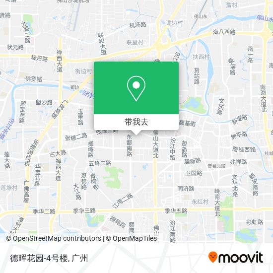 德晖花园-4号楼地图