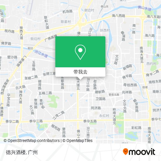 德兴酒楼地图