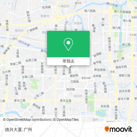 德兴大厦地图