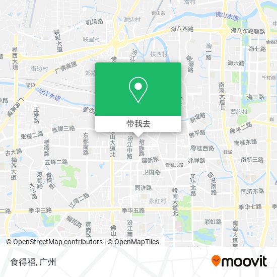 食得福地图