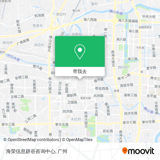 海荣信息辟谷咨询中心地图