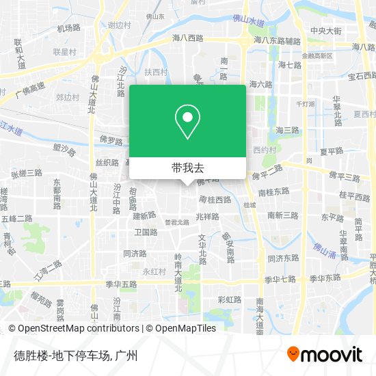 德胜楼-地下停车场地图