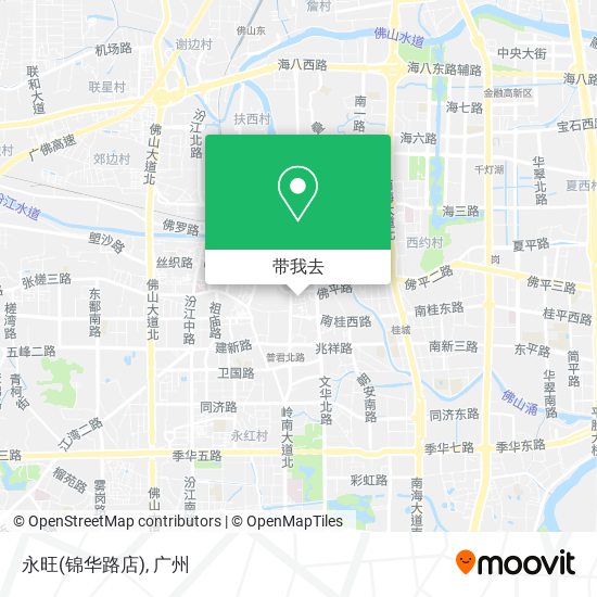 永旺(锦华路店)地图