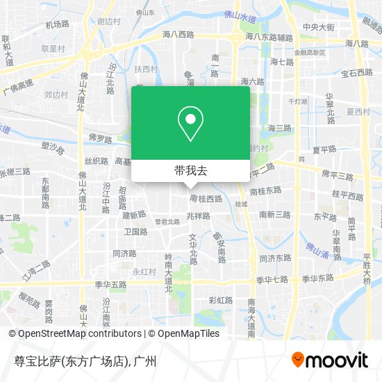 尊宝比萨(东方广场店)地图