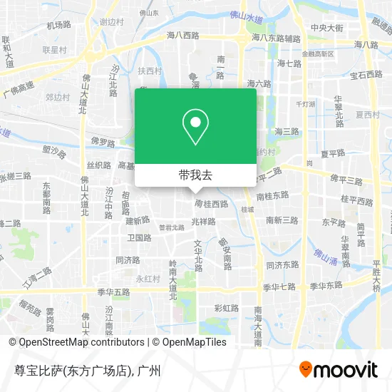 尊宝比萨(东方广场店)地图