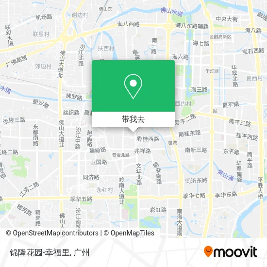 锦隆花园-幸福里地图