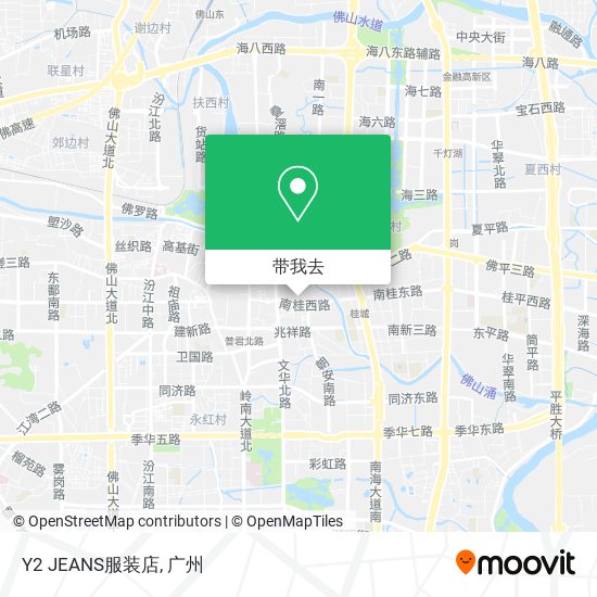 Y2 JEANS服装店地图