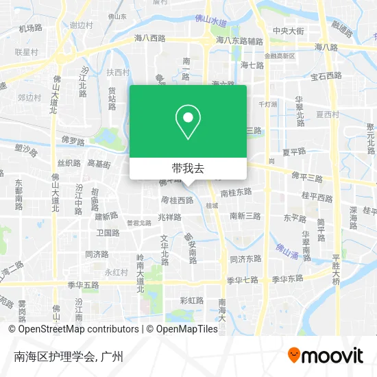 南海区护理学会地图