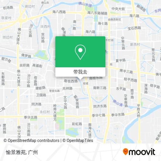 愉景雅苑地图
