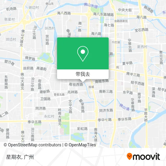 星期衣地图