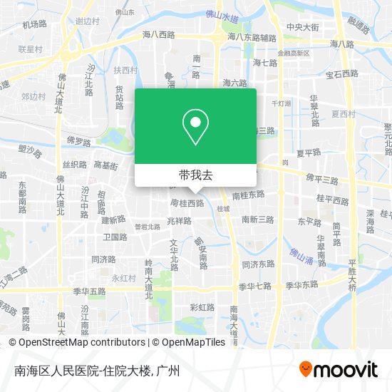 南海区人民医院-住院大楼地图