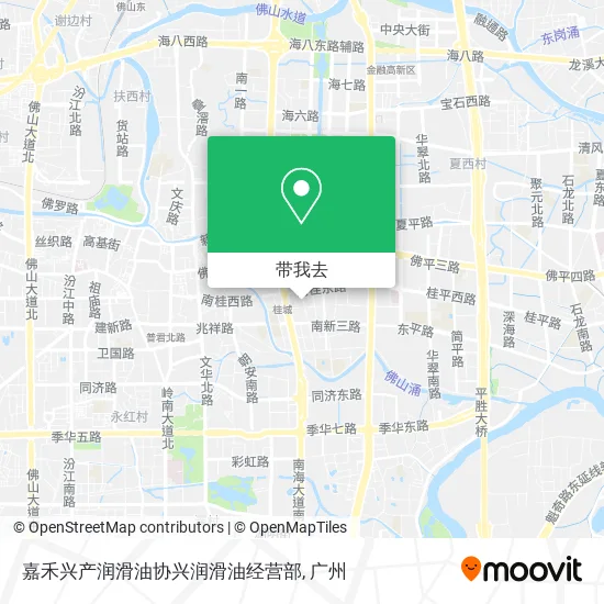 嘉禾兴产润滑油协兴润滑油经营部地图