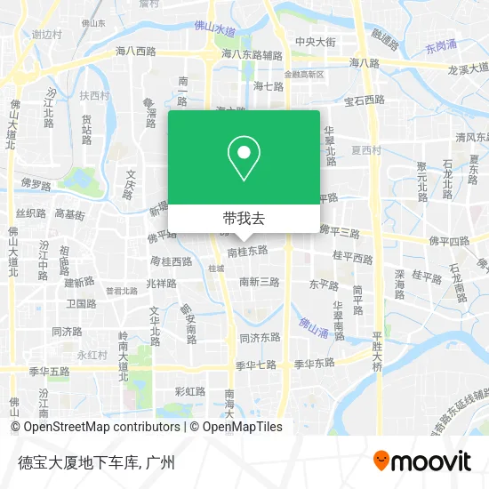 德宝大厦地下车库地图