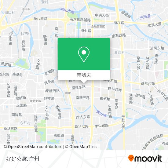 好好公寓地图