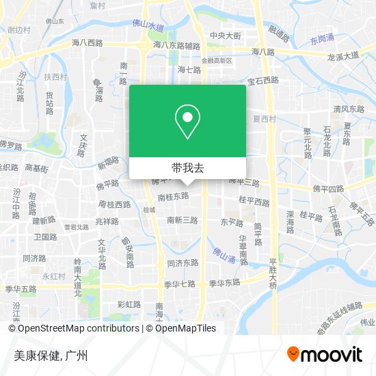 美康保健地图