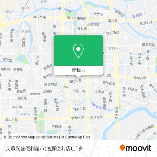芙蓉兴盛便利超市(艳辉便利店)地图