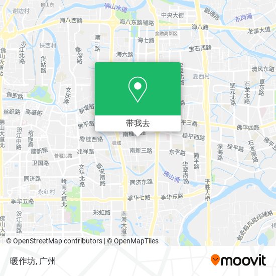 暖作坊地图