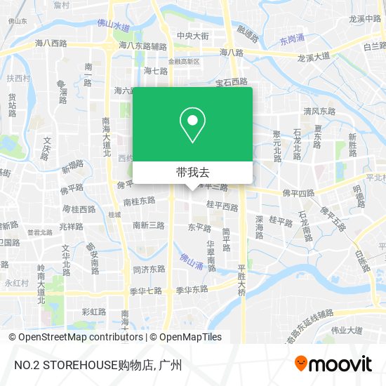 NO.2 STOREHOUSE购物店地图