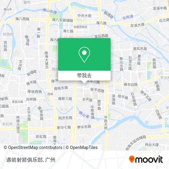 遇箭射箭俱乐部地图