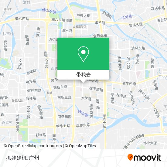 抓娃娃机地图