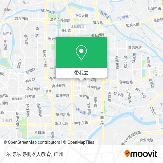 乐博乐博机器人教育地图