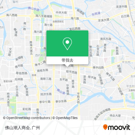 佛山潮人商会地图