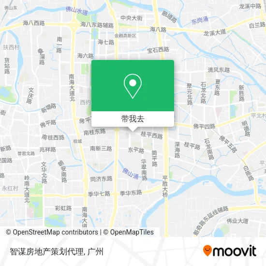 智谋房地产策划代理地图