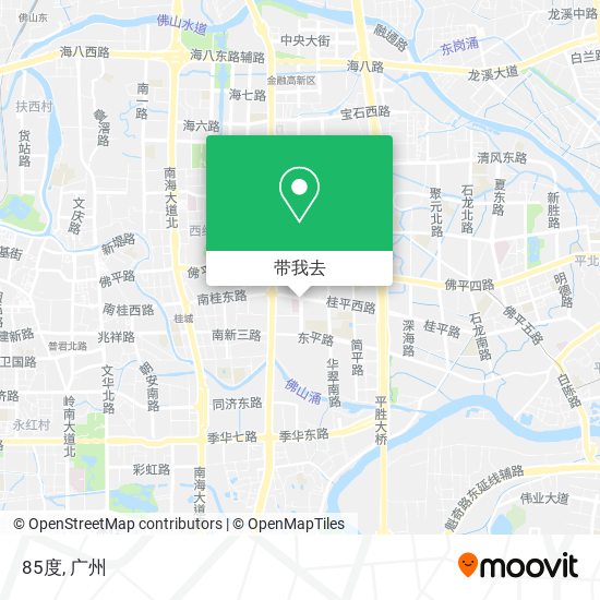 85度地图