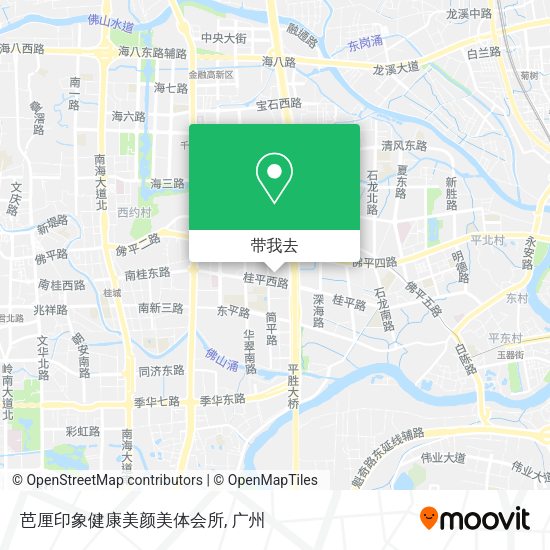 芭厘印象健康美颜美体会所地图