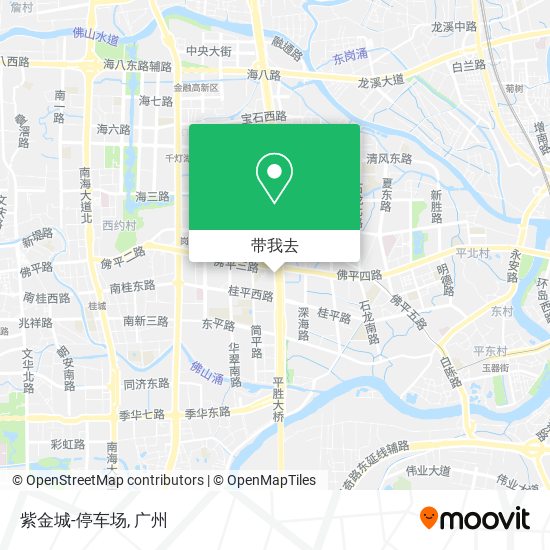 紫金城-停车场地图